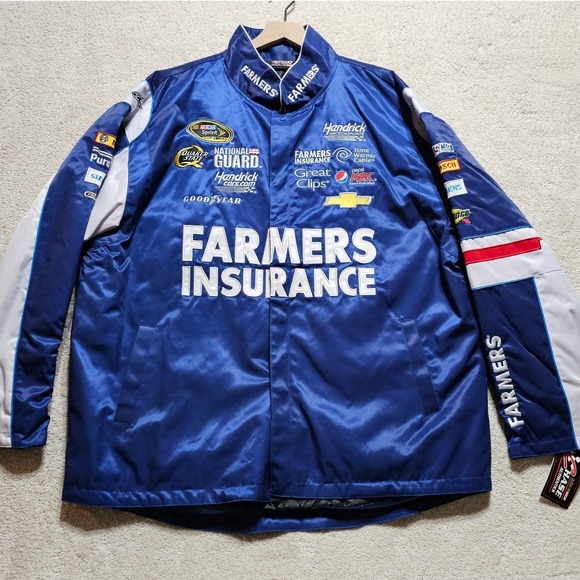 Nascar Other - NASCAR Farmers Insurance Racing Jacket 2XL Men's Kasey Kahne Hendrick Motorsport